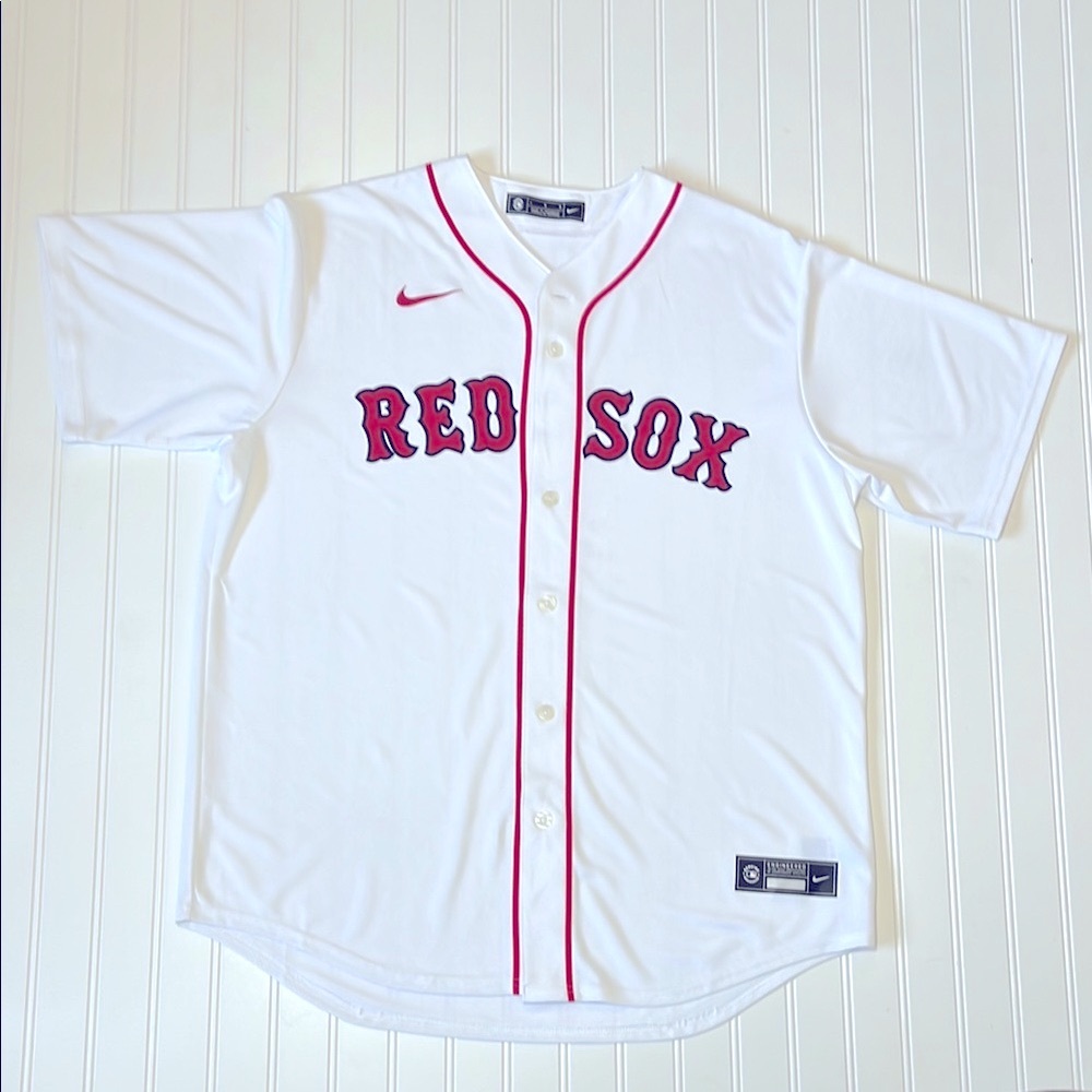 Nike Boston Red Sox MLB genuine merchandise Baseball Jersey sz L